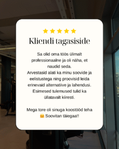 online coaching lõpetaja 6
